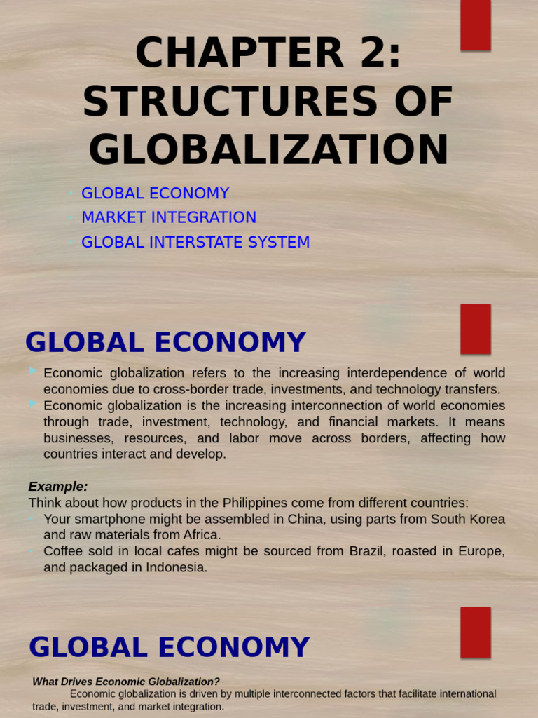Structures of Globalization Explained | PDF | Globalization ...