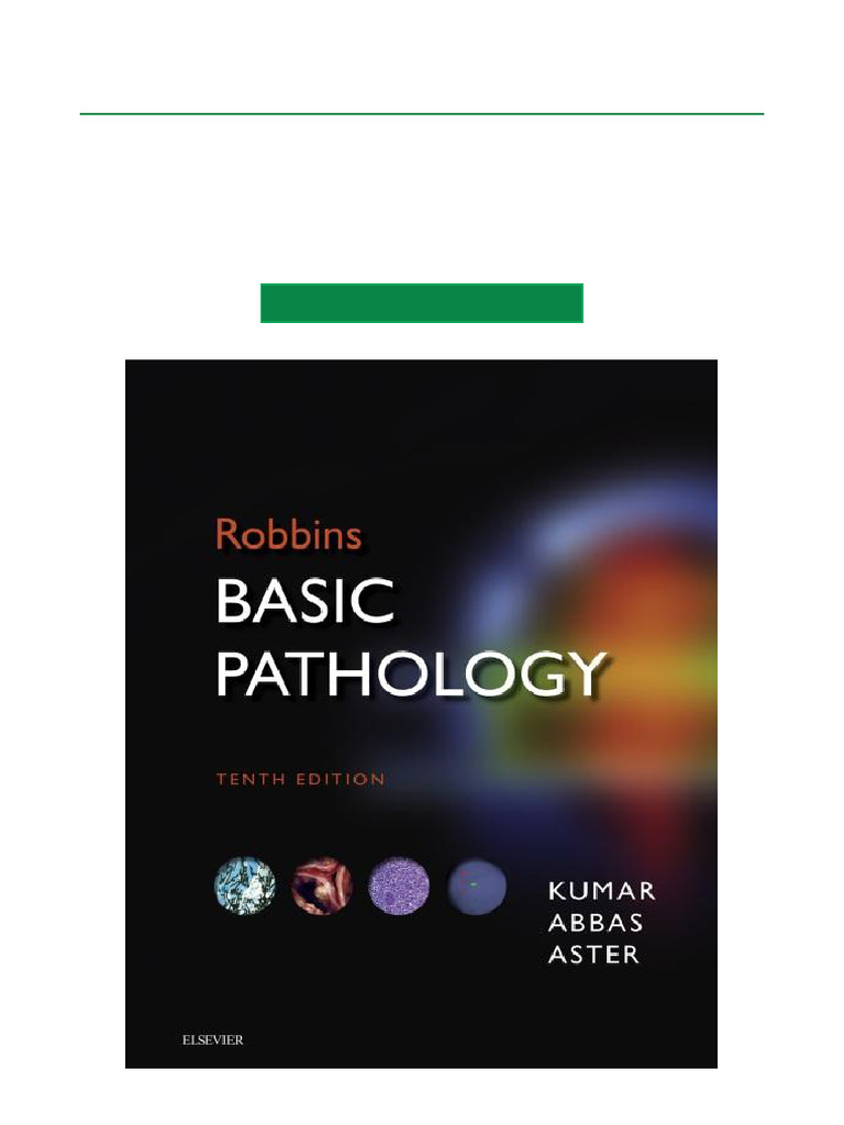 NEW! Robbins Basic Pathology Student Consult 10th Edition by