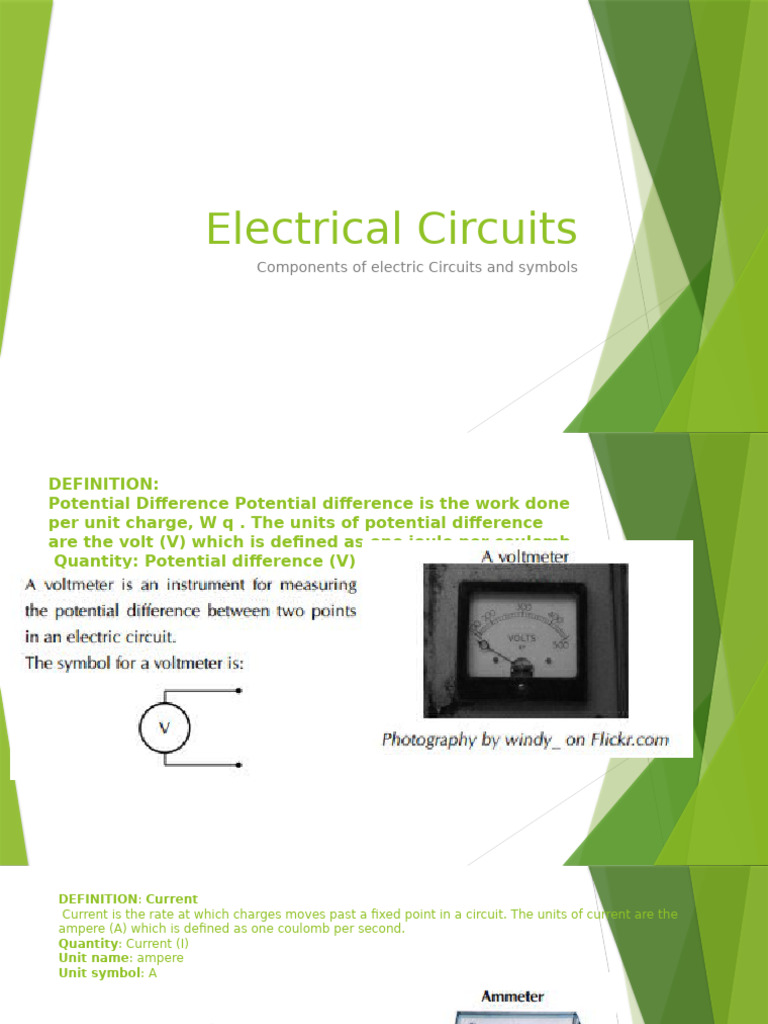 Understanding Electrical Circuits Basics | PDF | Series And Parallel ...