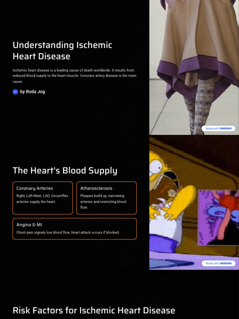 Ischemic Heart Disease Overview and Management | PDF | Coronary Artery ...