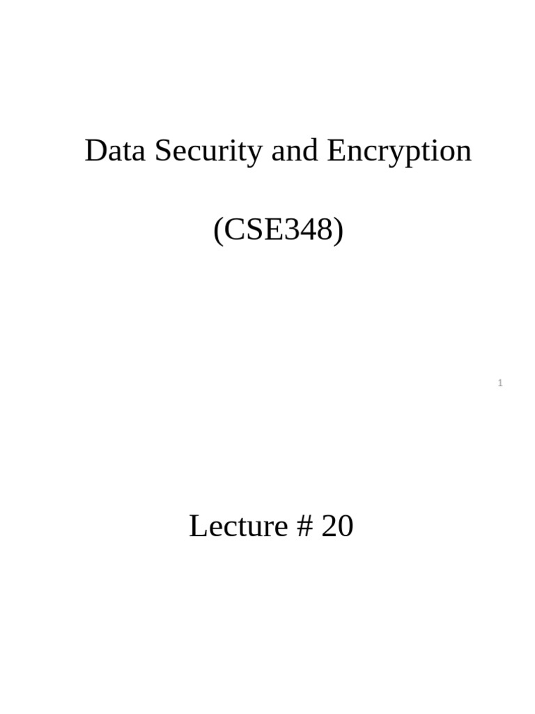 Digital Signatures and Security Models | PDF | Public Key Cryptography ...