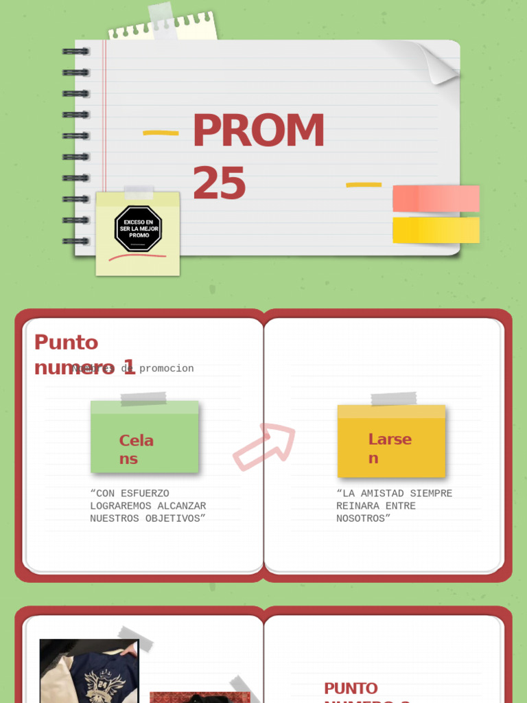 Reunion de Alumnos Prom 25 | PDF
