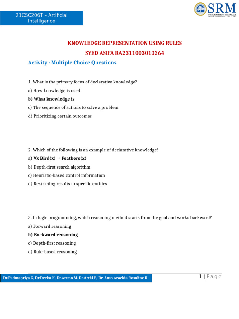 Artificial Intelligence Pdf