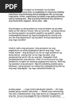 Research Paper Tungkol Sa Konsepto NG Siyudad