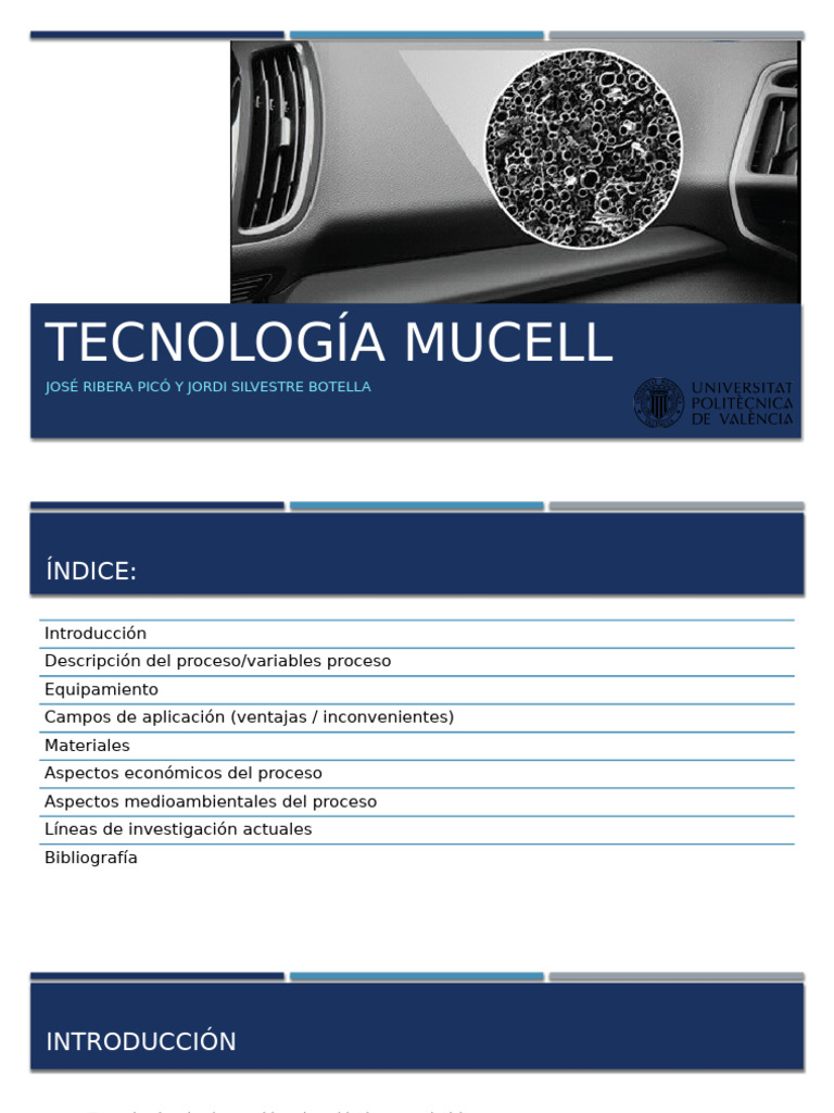 Tecnología MuCell: Inyección de Plásticos Espumados | PDF | Espuma | El ...