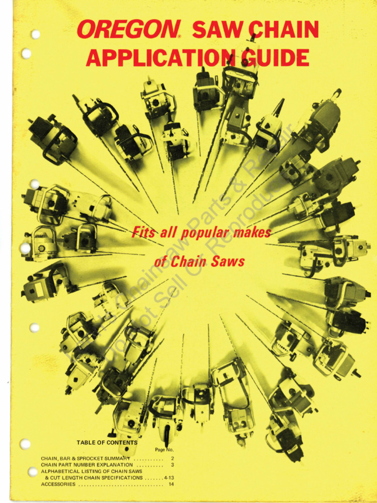 oregon_saw_chain_application_guide__late_1960s_ PDF Manufactured