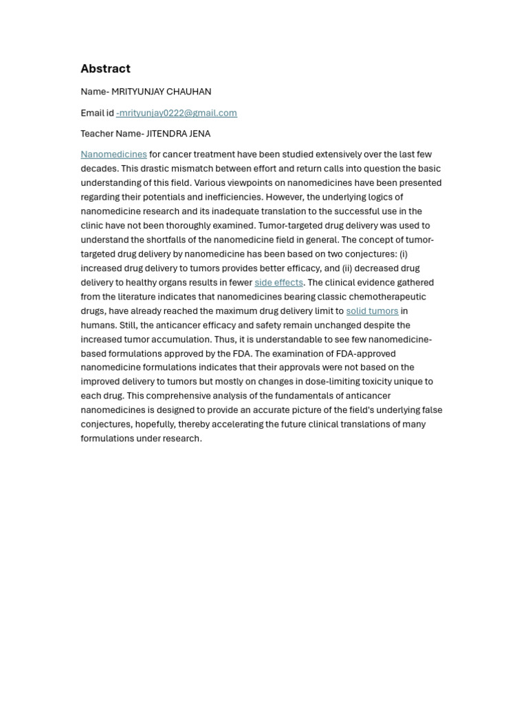 Abstract 1 | PDF