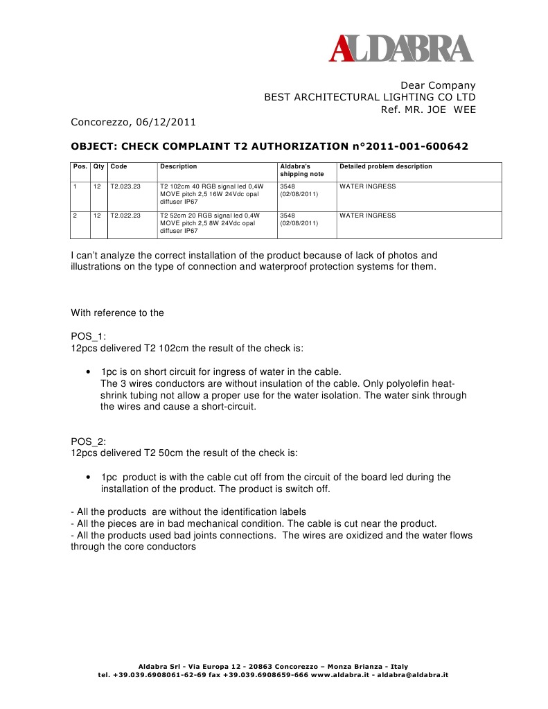Lighting Installation Issues | PDF