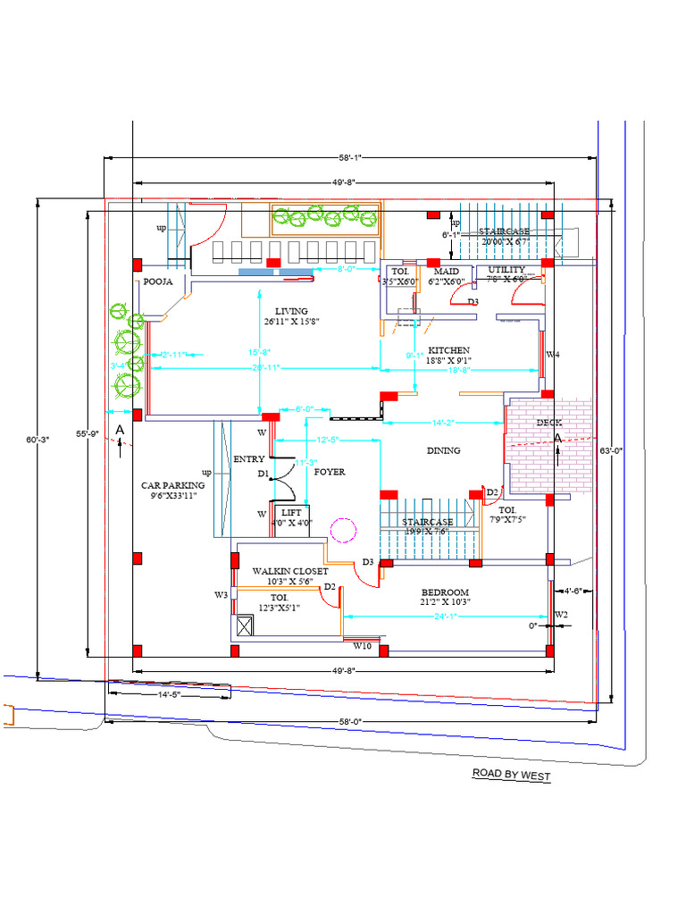 Boundary Line for Deck and Parking Layout | PDF