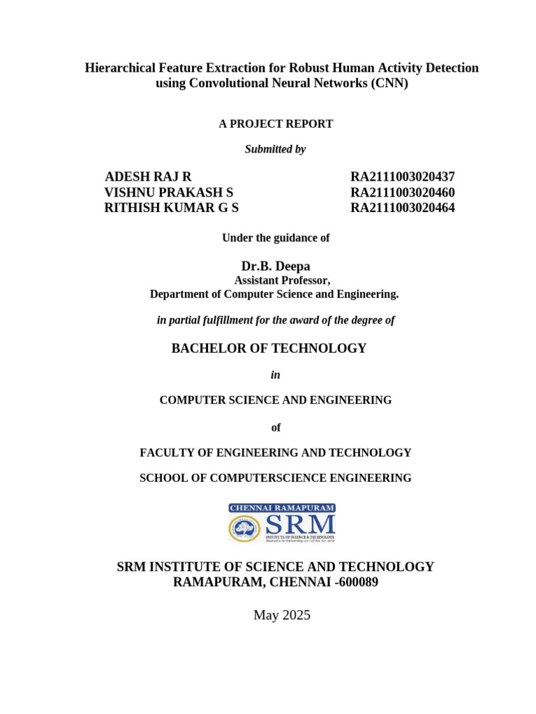Maj Report VP | PDF | Deep Learning | Speech Synthesis