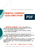 Debitul Cardiac Legea Inimii