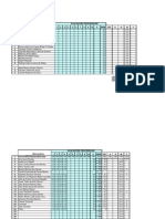 Planilha de Notas (4 Bimestre) Professora Flávia de Arte