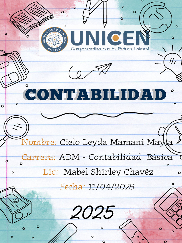 Contabilidad en Letra Cursiva | PDF