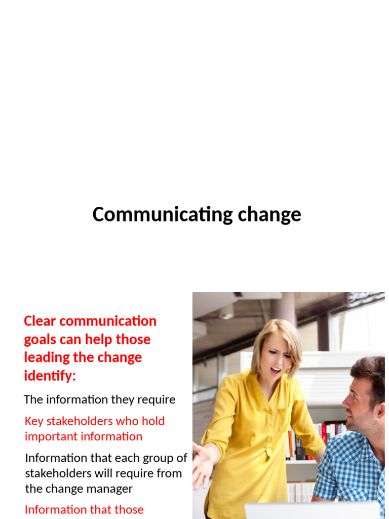 Communicating Change1 | PDF | Communication | Information