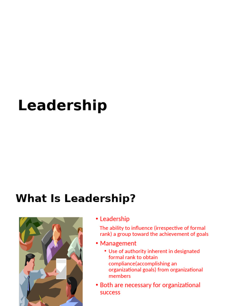 Revised Leadership Use 1 | PDF | Leadership | Transformational Leadership