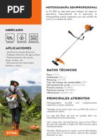 Partes de La Motoguadaña | PDF