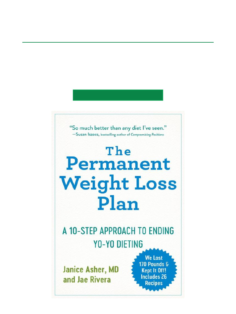 End YoYo Dieting A 10Step Guide PDF Foods