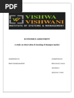 Download A Study on Shampoo Market in India by Priyanjali Daga SN85731939 doc pdf