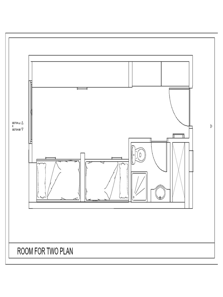 Section and Room Plan-Model | PDF