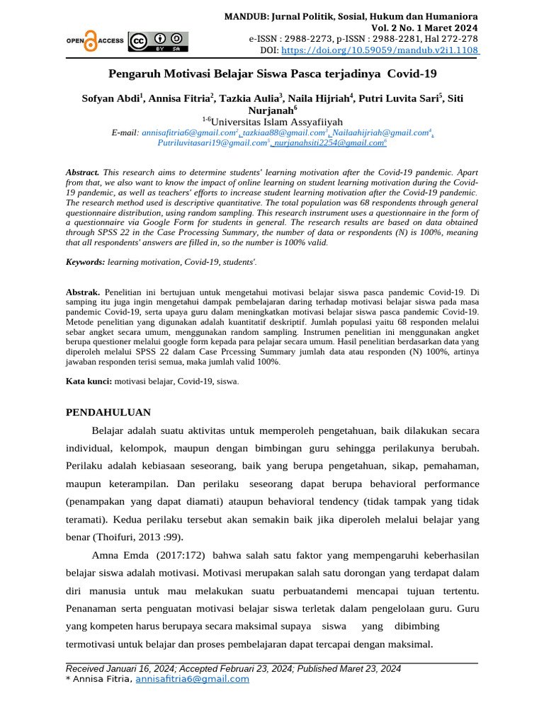 MANDUB+Vol+2+no+1+Maret+2024+hal+272-278(1) | PDF