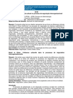 cia Cultural No Processo de Negociacao Interorganizacional