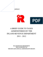HK IRD Tax Guide