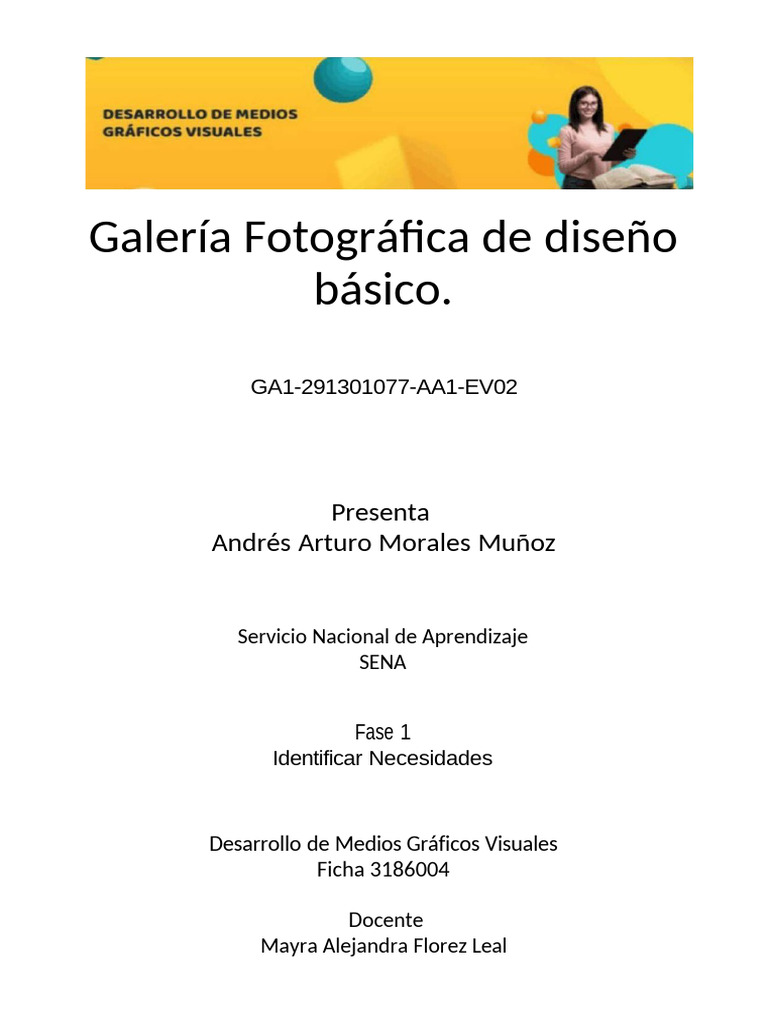 Galería Fotográfica de Diseño Básico. - Compressed | PDF