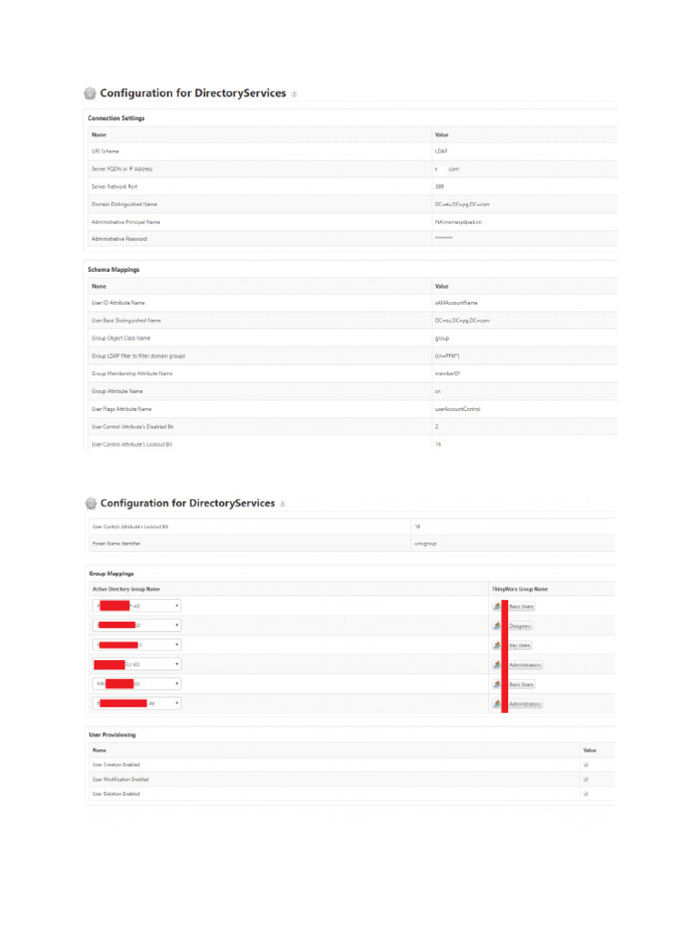 TW Active Directory Example Configuration | PDF