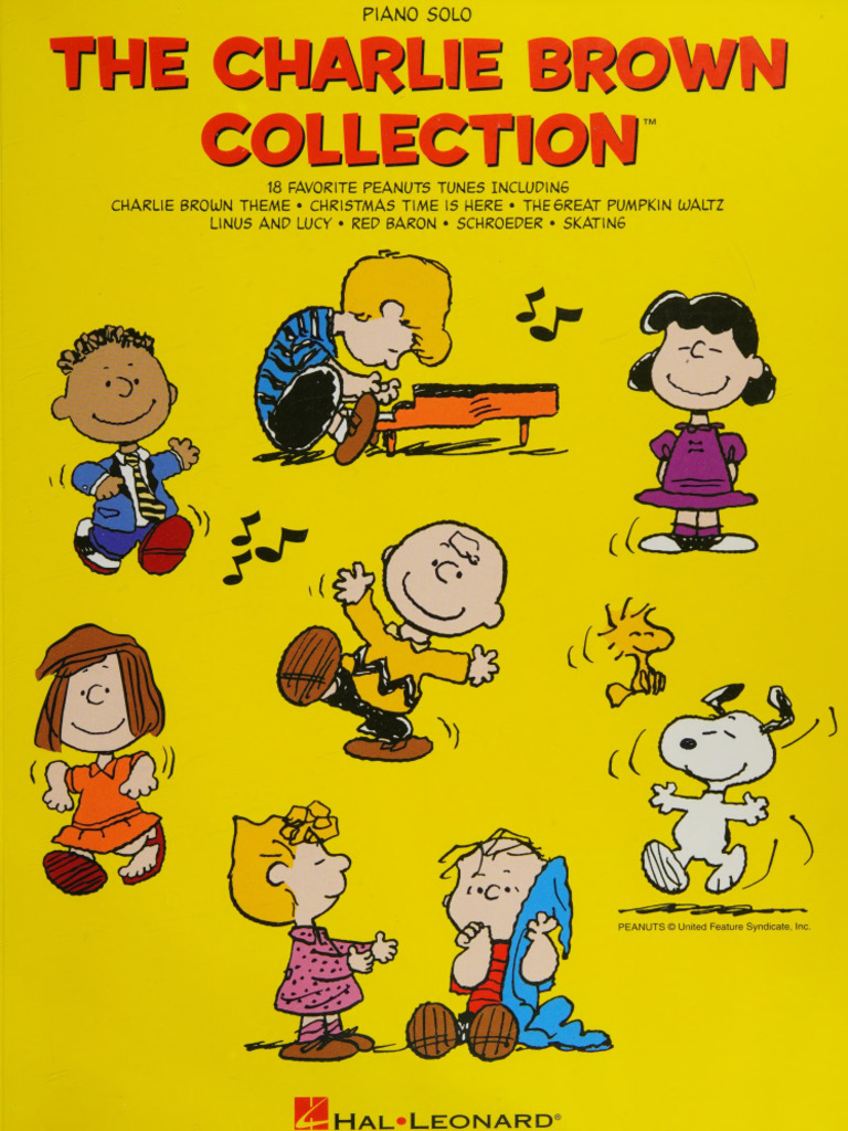 Charlie Brown Piano Solo Collection | PDF | Peanuts | Peanuts (Comic Strip)