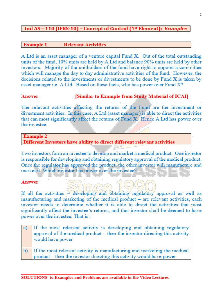 Veto Concept in Control Determination | PDF | Investing | Veto