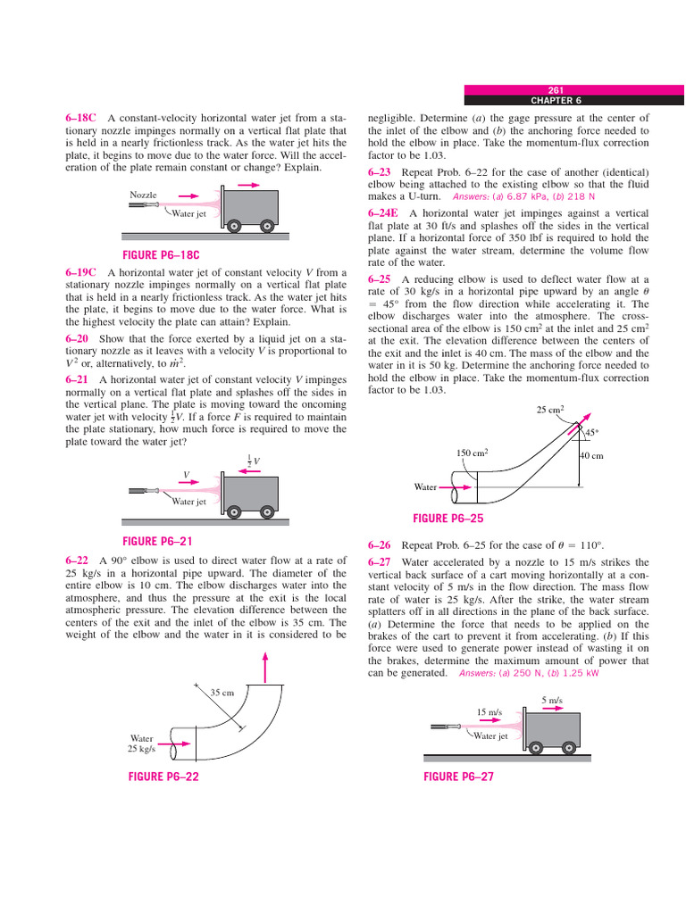 Reducing Elbow Water Flow Dynamics | PDF | Angular Momentum | Jet Engine