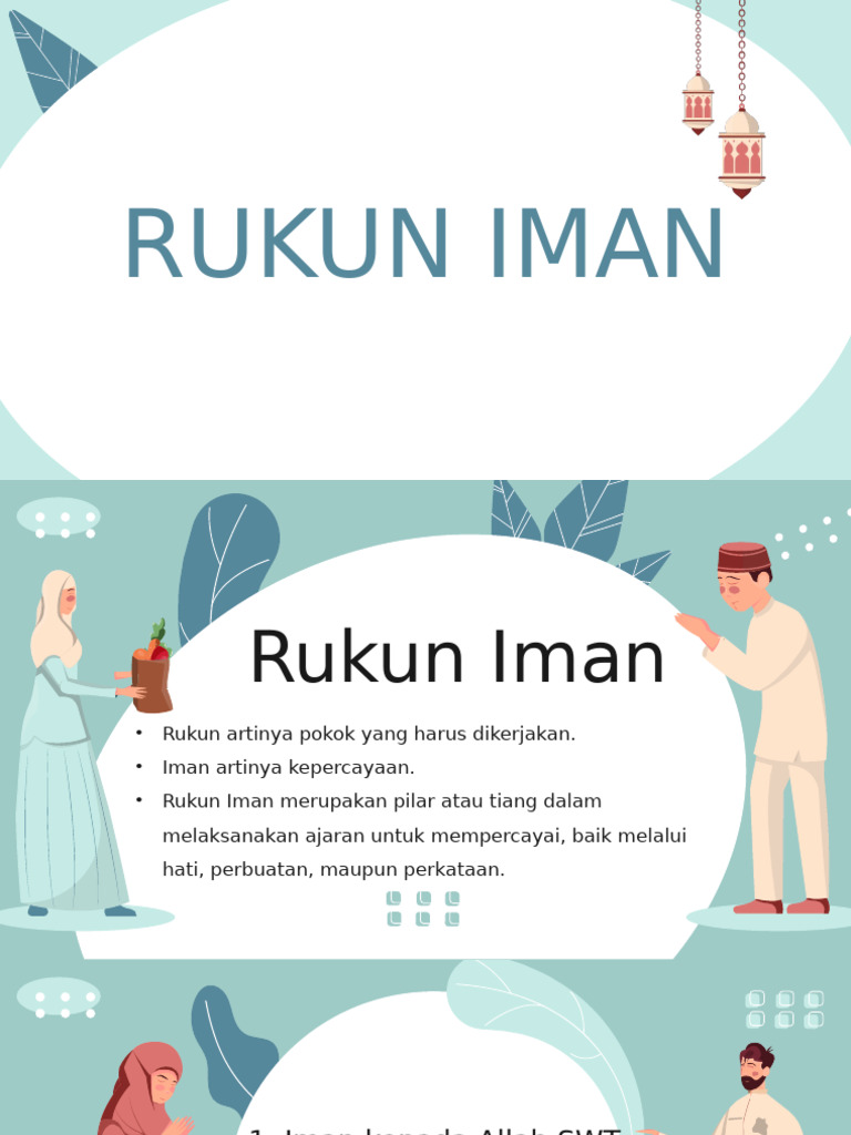 Poster Rukun Iman dalam Islam | PDF