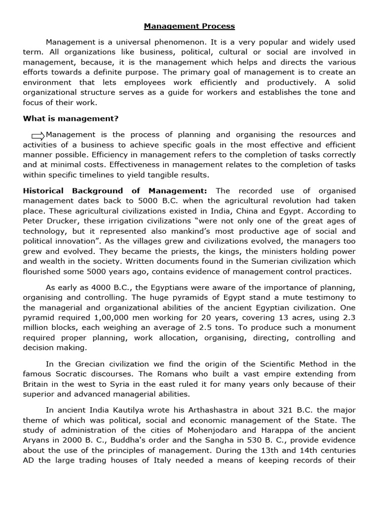 2A Management Process | PDF | Science | Knowledge