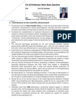 Brief Profile of Prof RD Gautam-17.03