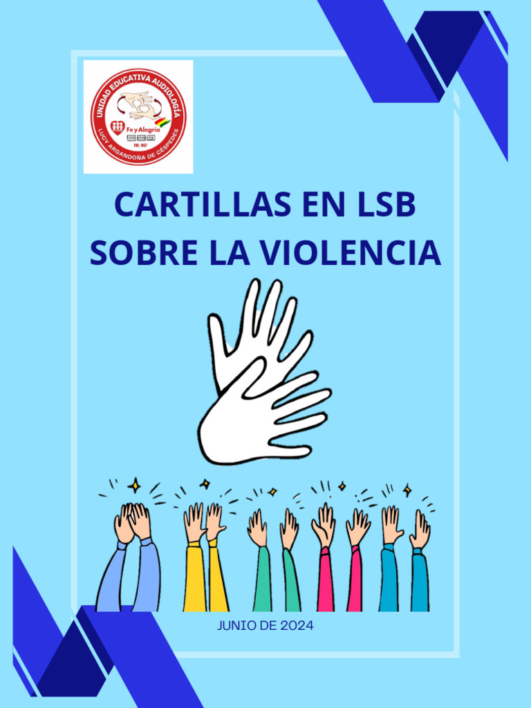 Cartillas LSB sobre Violencia 2024 | PDF
