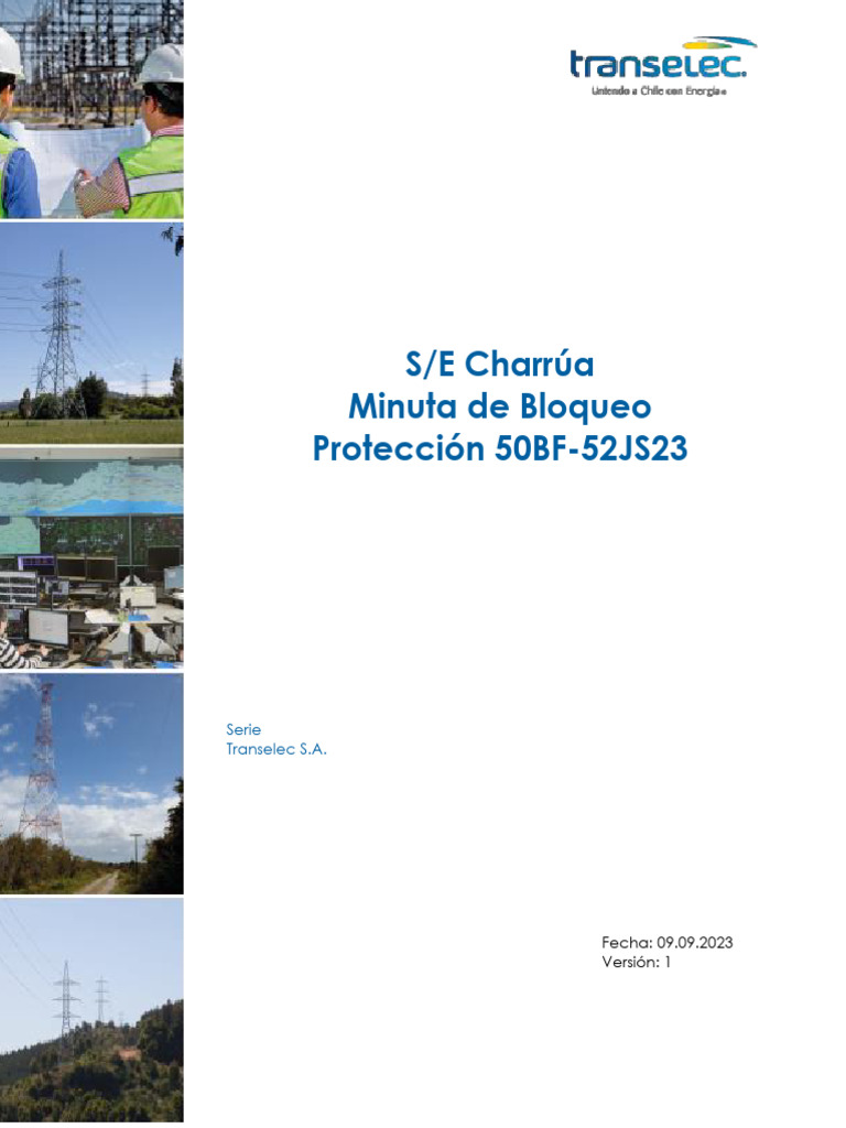 Bloqueo de Protección 50BF-52JS23 | PDF | Relé | Electricidad