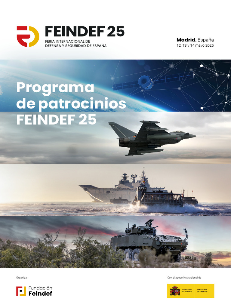 Invitación a FEINDEF 2025 en Madrid | PDF | Madrid | Red mundial