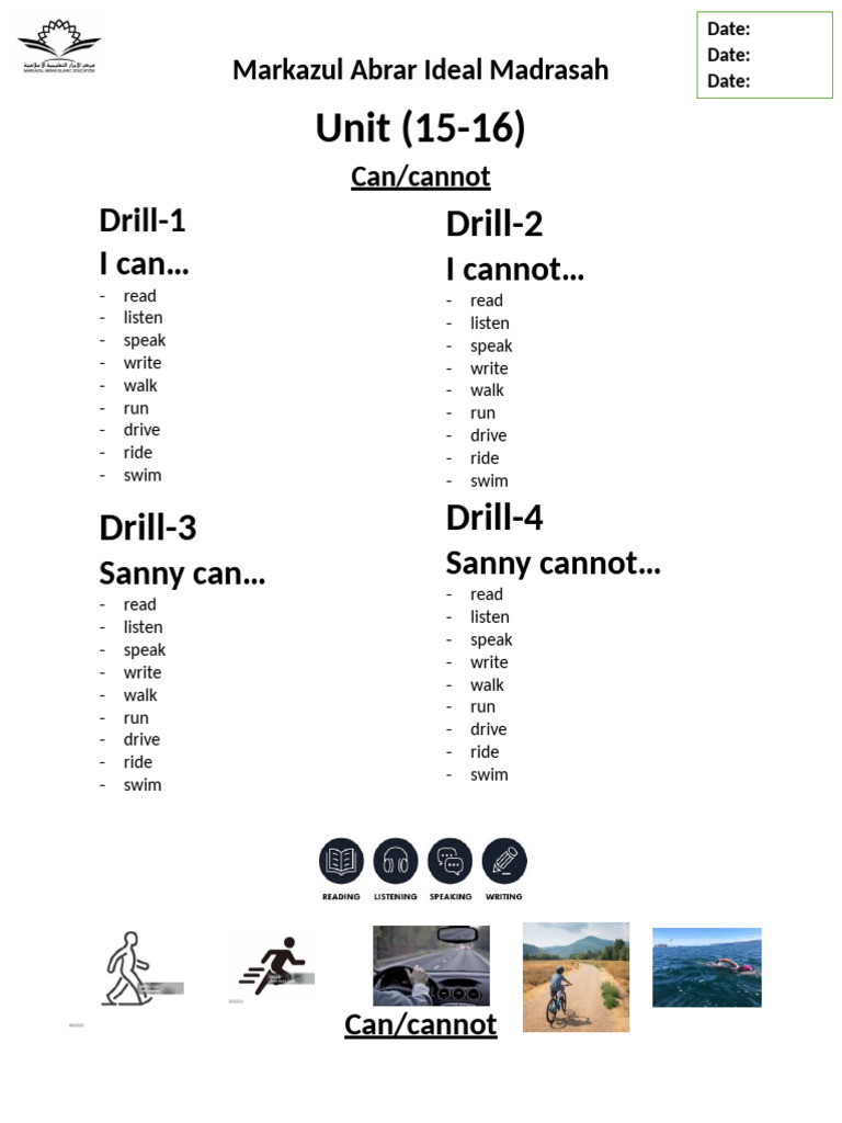 Can Cannot | PDF