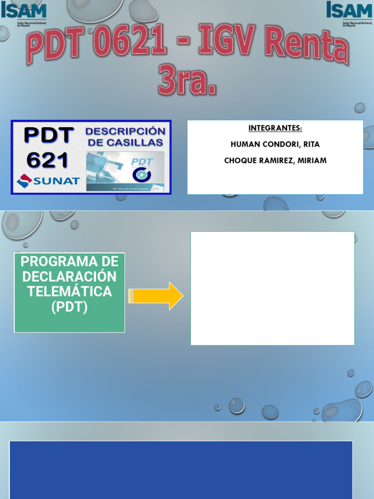 PDT 0621 - IGV Renta 3ra | PDF | Impuestos