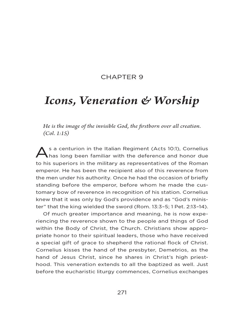 Icons and Worship in Christianity | PDF | Icon | Incarnation (Christianity)