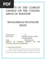 Download Impact of the Climate Change on the Coastal Areas of Pakistan Mansoor Moin Real by Mansoor Moin SN85740389 doc pdf