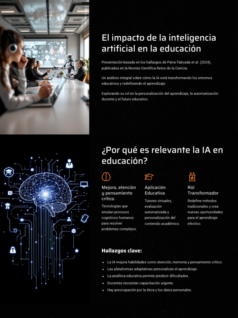 Impacto de la IA en la Educación | PDF | Inteligencia artificial ...