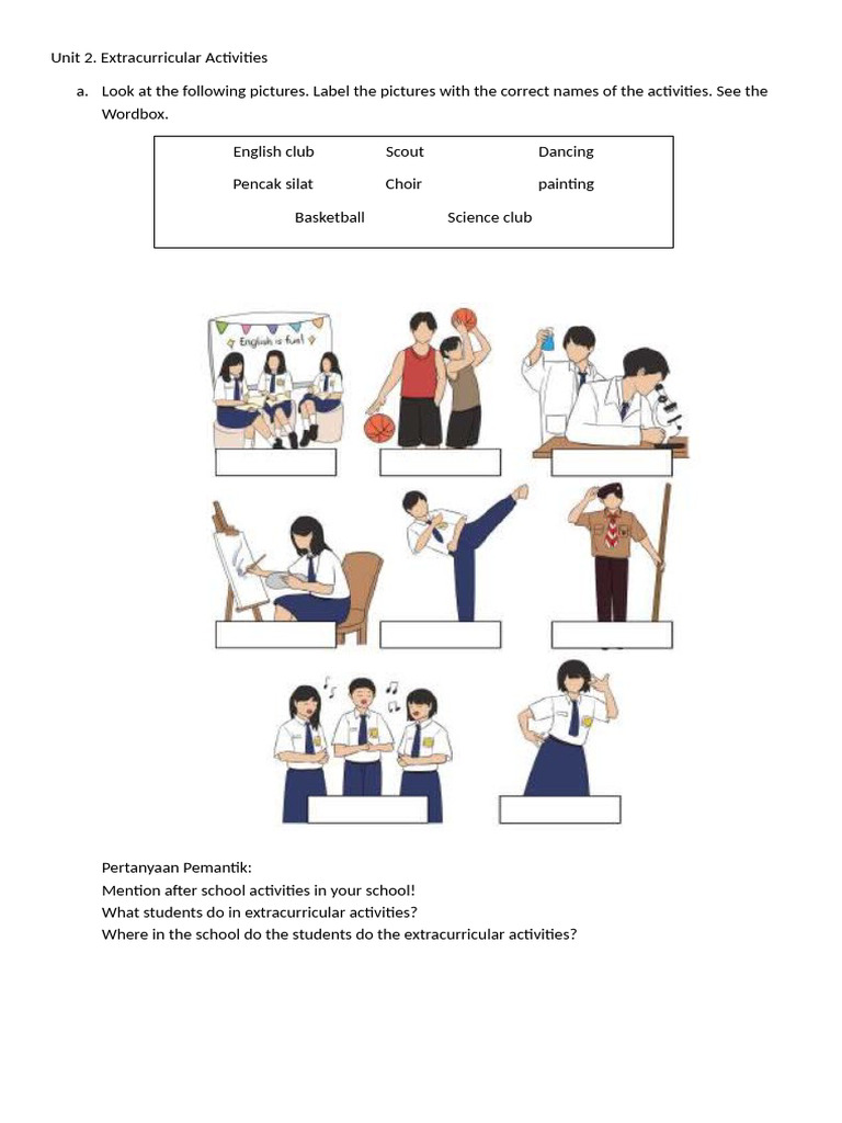 Unit 2 CHAPTER 5 ENGLISH 7 | PDF