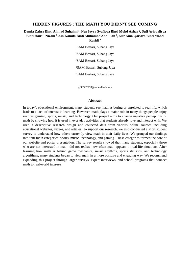 Engaging Students with Real-Life Math | PDF