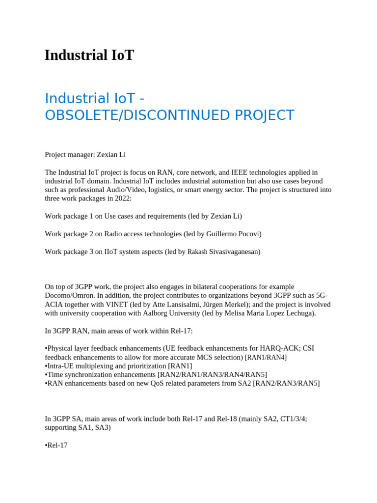 Industrial IoT | PDF