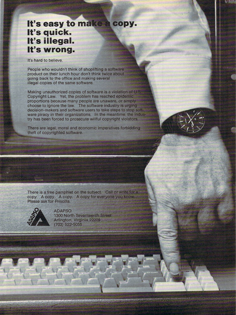 Compute Issue 066 1985 Nov-35 | PDF | Copyright Infringement