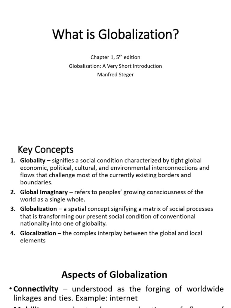Understanding Globalization Concepts | PDF | Globalization | Multiplication