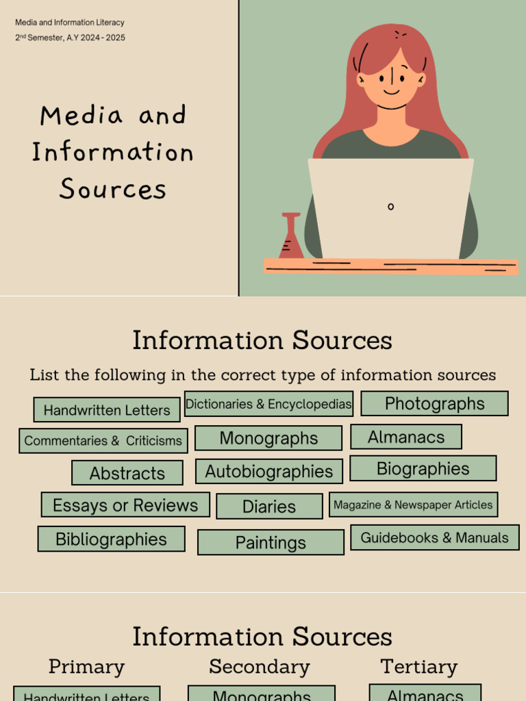 MIL L5 Media Information Sources | PDF