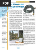 An RF Controlled Irrigation System