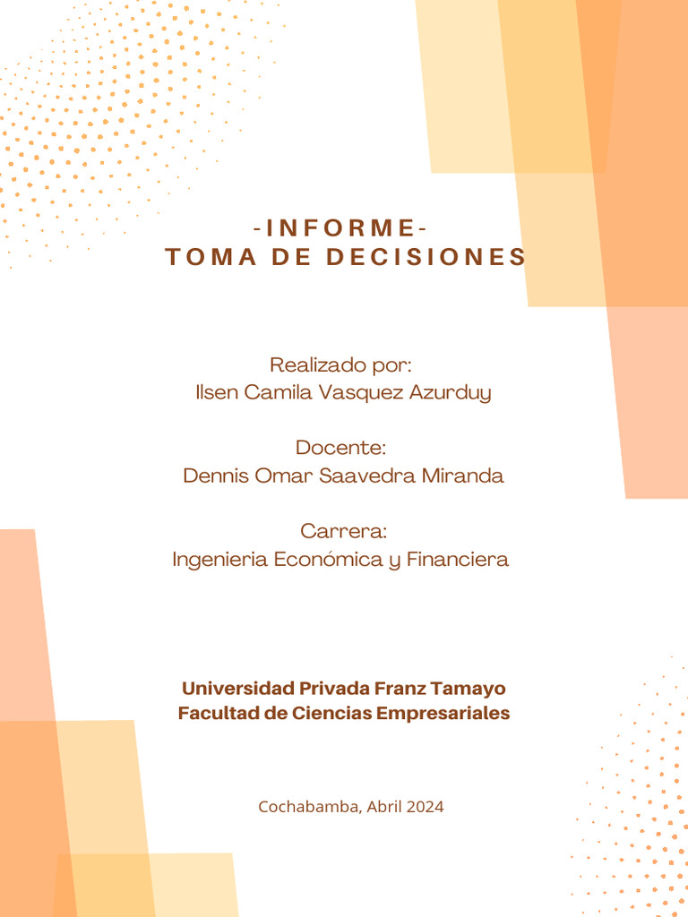 Estrategias para la Toma de Decisiones Empresariales | PDF | Toma de ...